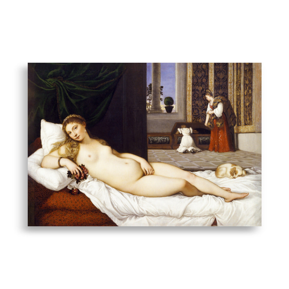Poster - Tizian, Venus von Urbino ohne Rahmen / 21×30 cm artlia