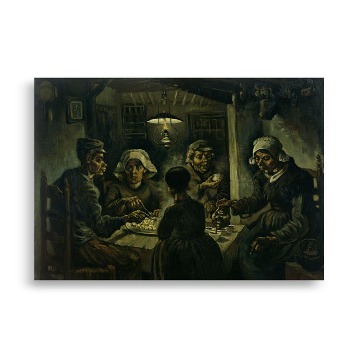 Poster - Van Gogh, Potato Eaters Katoffelesser 1885 21×30 cm artlia