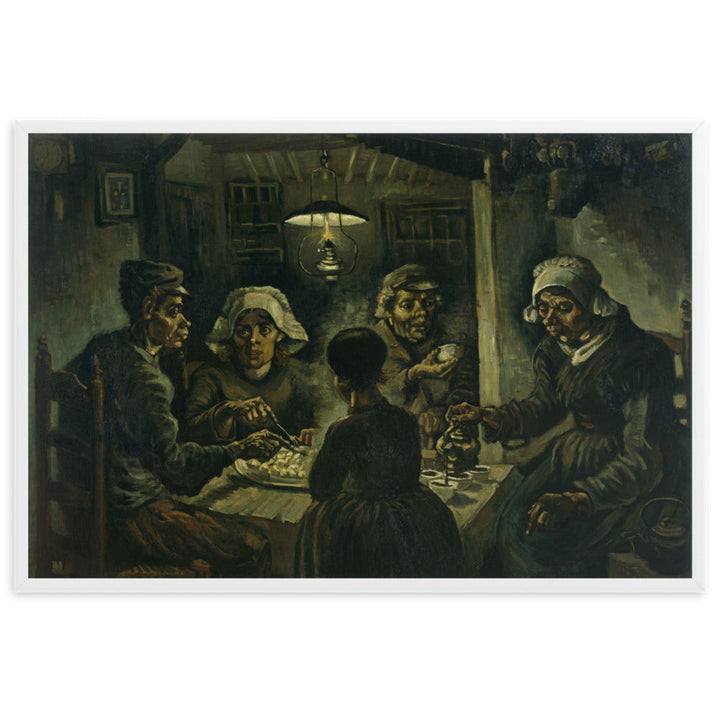 Poster - Van Gogh, Potato Eaters Katoffelesser 1885 artlia