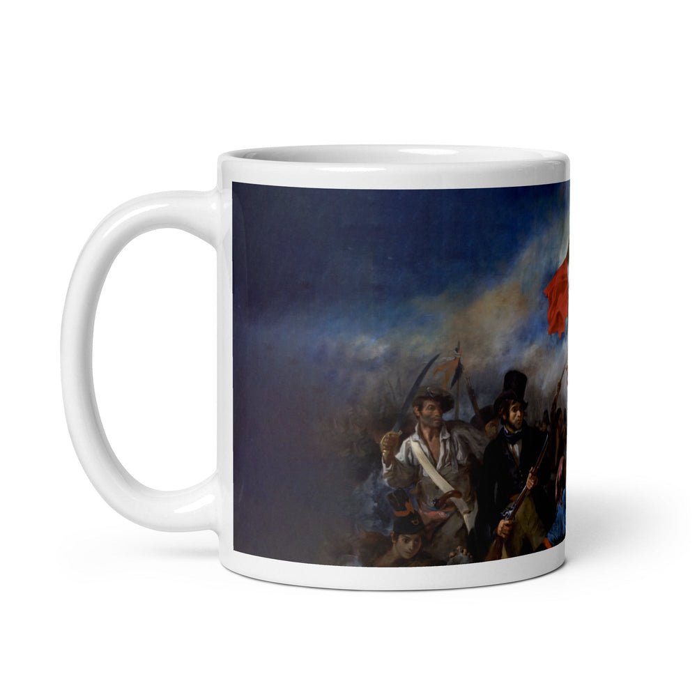 Tasse - Eugène Delacroix, Die Freiheit führt das Volk artlia
