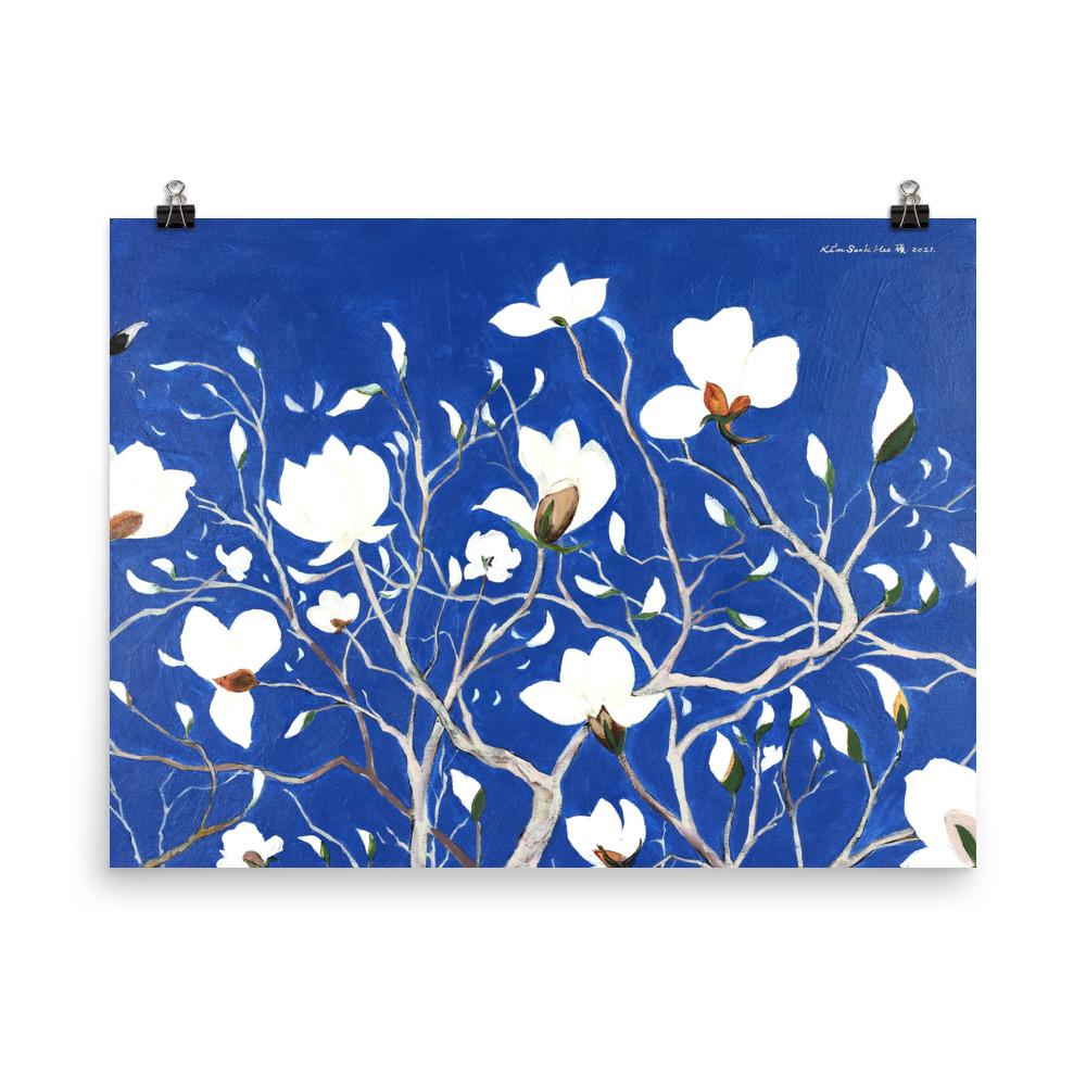 A Thousand, Splendid Magnolia - Poster 30x41 cm artlia