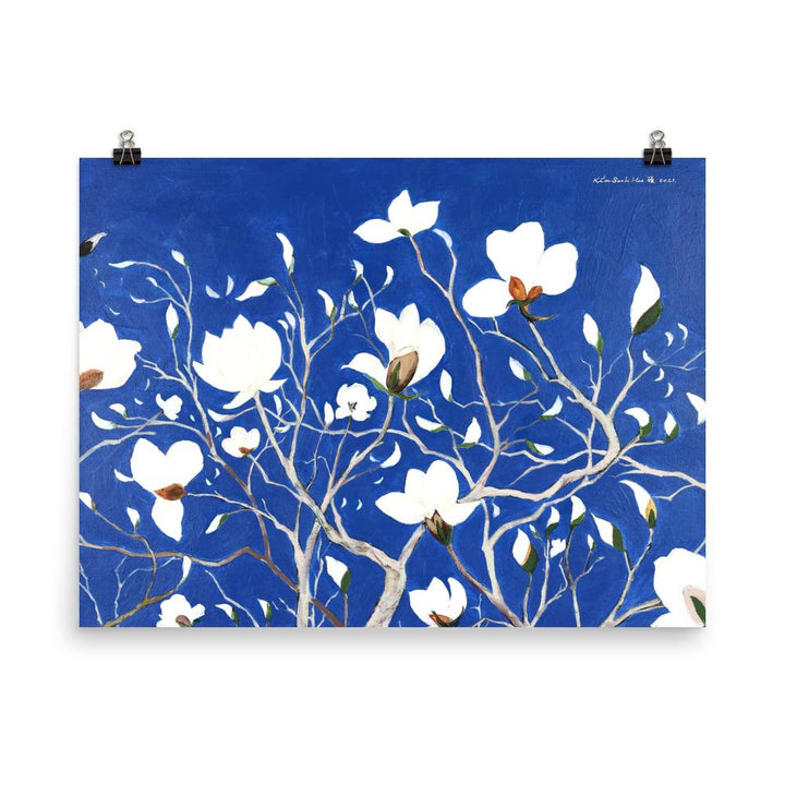 A Thousand, Splendid Magnolia - Poster 30x41 cm artlia