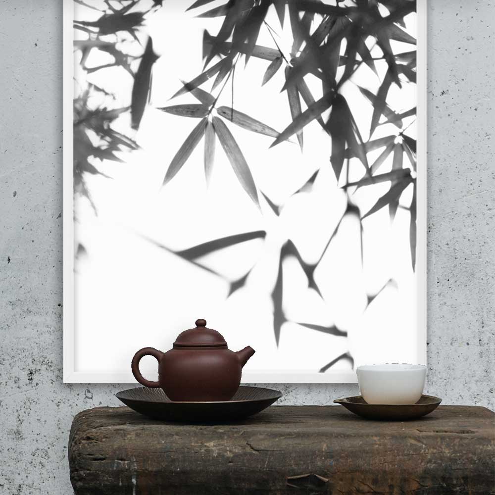 Bambusblätter - Poster artlia