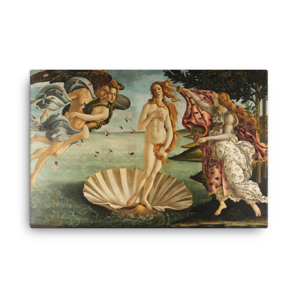 Birth of Venus, Sandro Botticelli - Leinwand 61x91 cm artlia