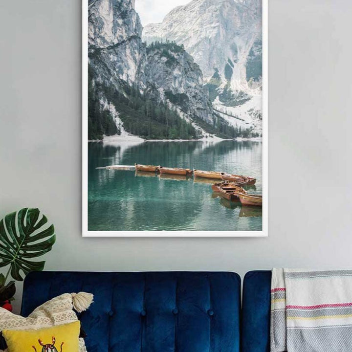 Braies lake 2 - Poster artlia