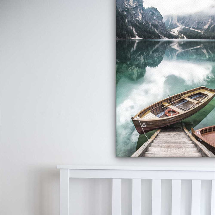 Braies lake - Poster artlia