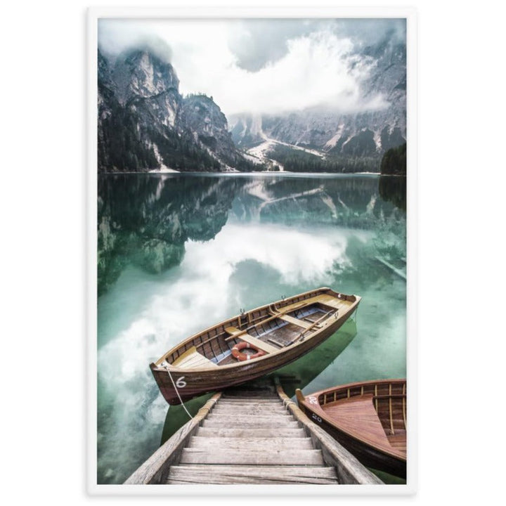Braies lake - Poster artlia