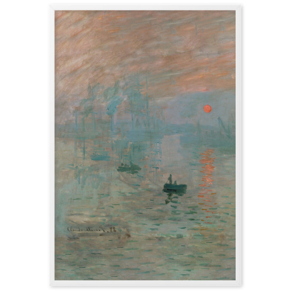 Claude Monet, Impression, Sonnenaufgang - Poster artlia