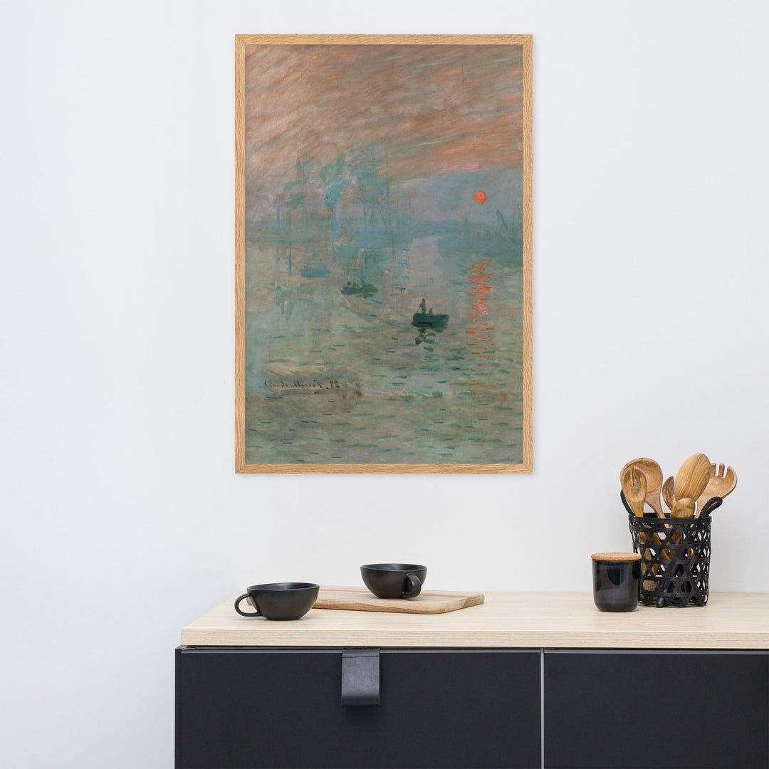 Claude Monet, Impression, Sonnenaufgang - Poster artlia