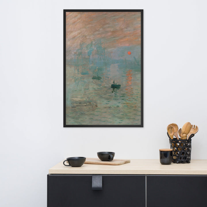 Claude Monet, Impression, Sonnenaufgang - Poster artlia