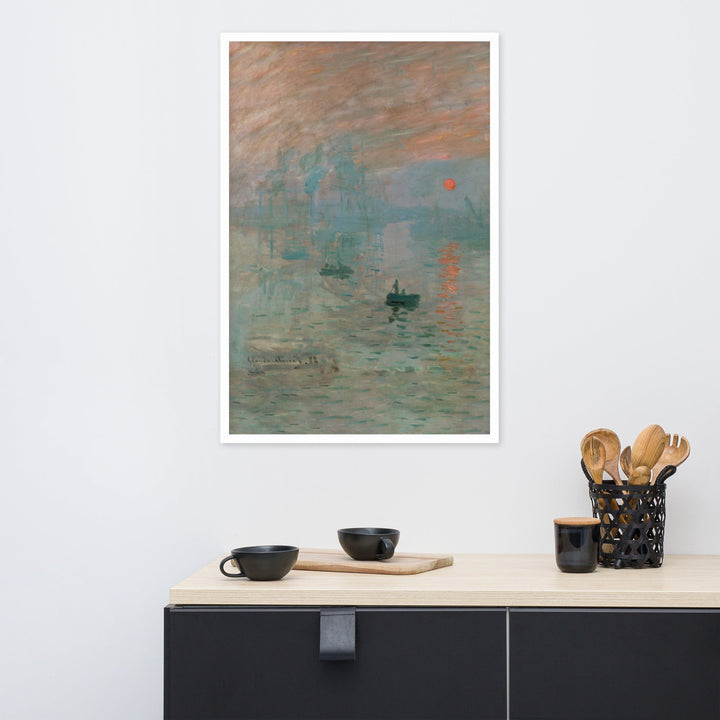 Claude Monet, Impression, Sonnenaufgang - Poster artlia