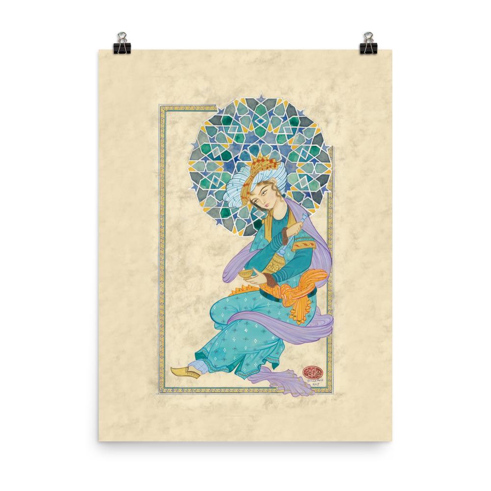 Der Persische Mann - Poster 30x41 cm artlia