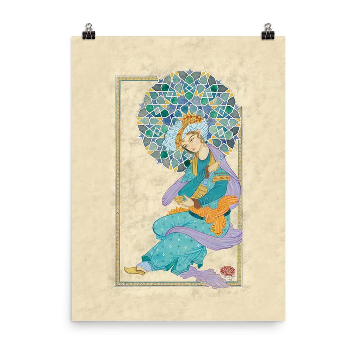 Der Persische Mann - Poster 30x41 cm artlia