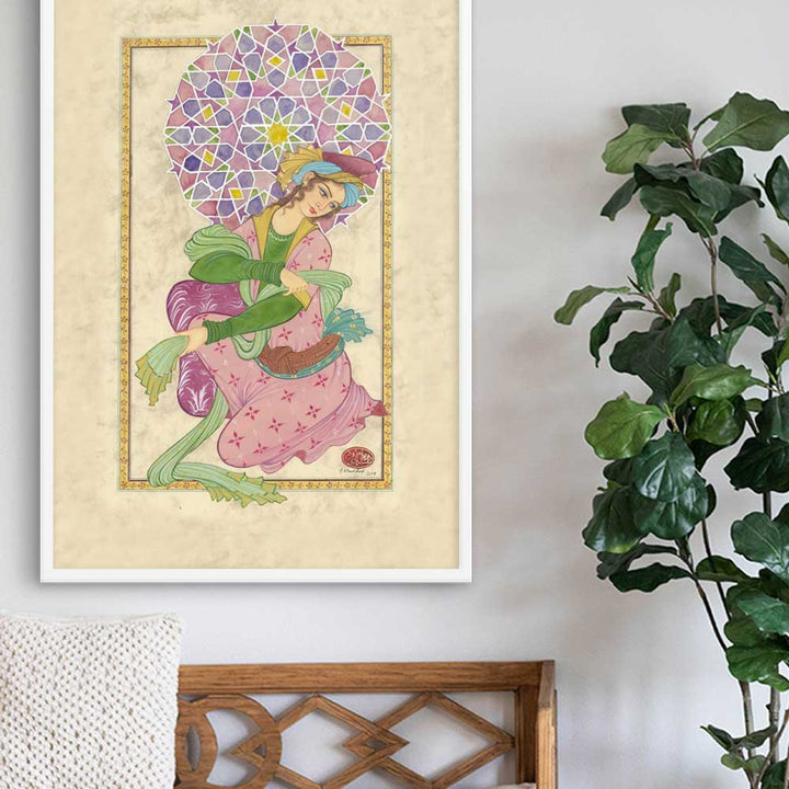 Die persische Dame - Poster artlia