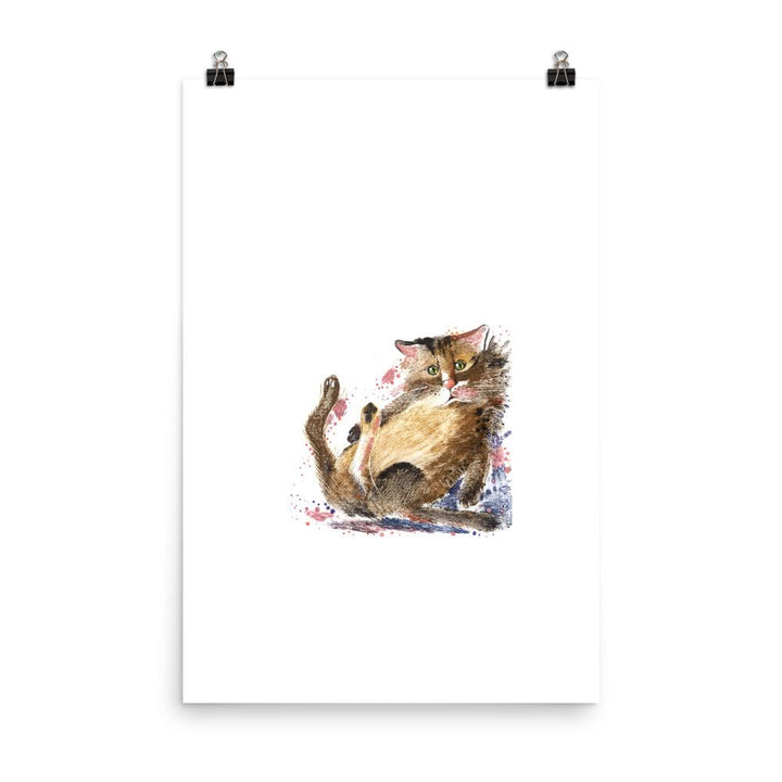 Dom Katze - Poster 30x45 cm artlia