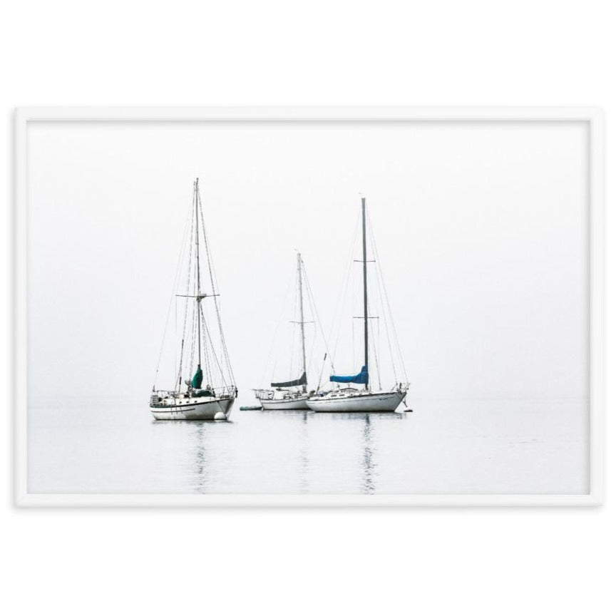 drei Segelboote - Poster artlia