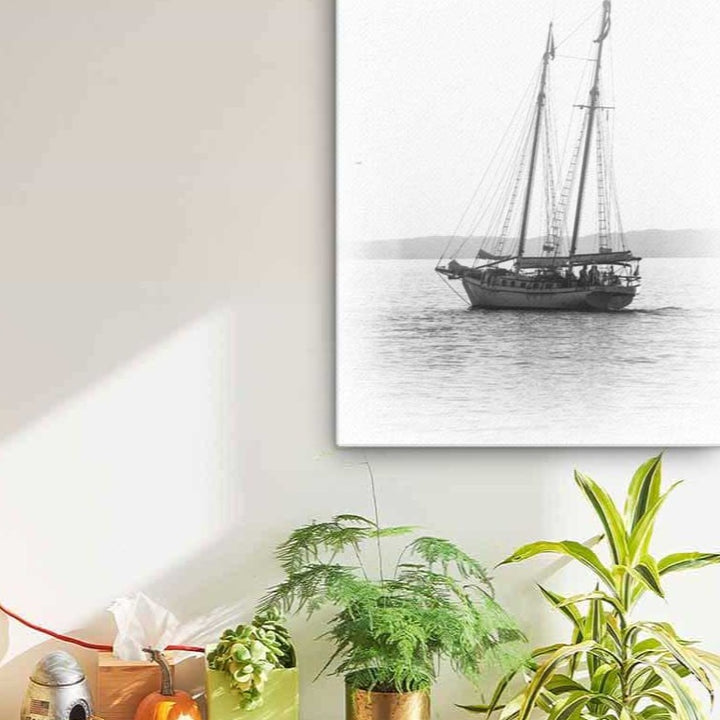 ein Segelboot - Poster artlia