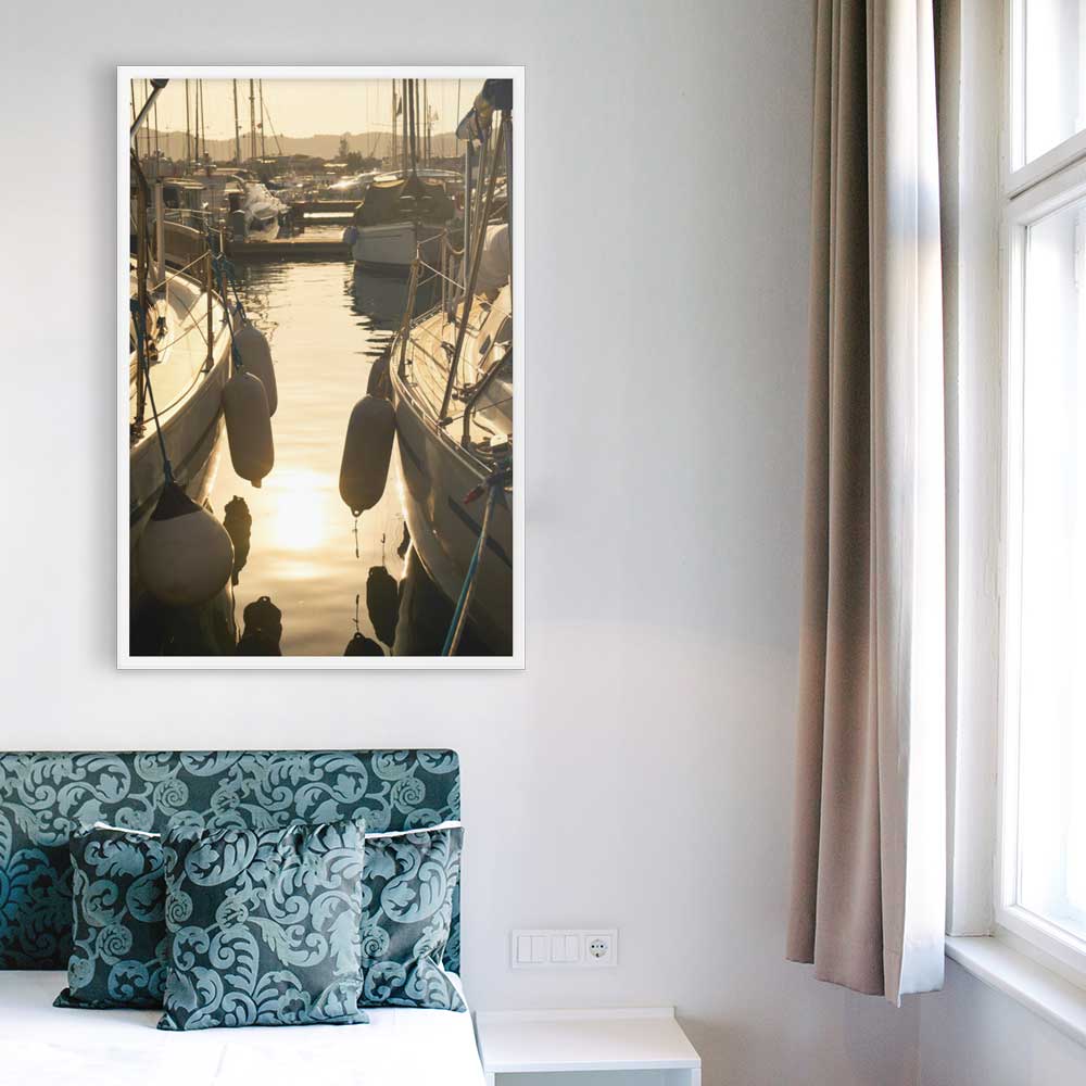 ein Sommerabend - Poster artlia