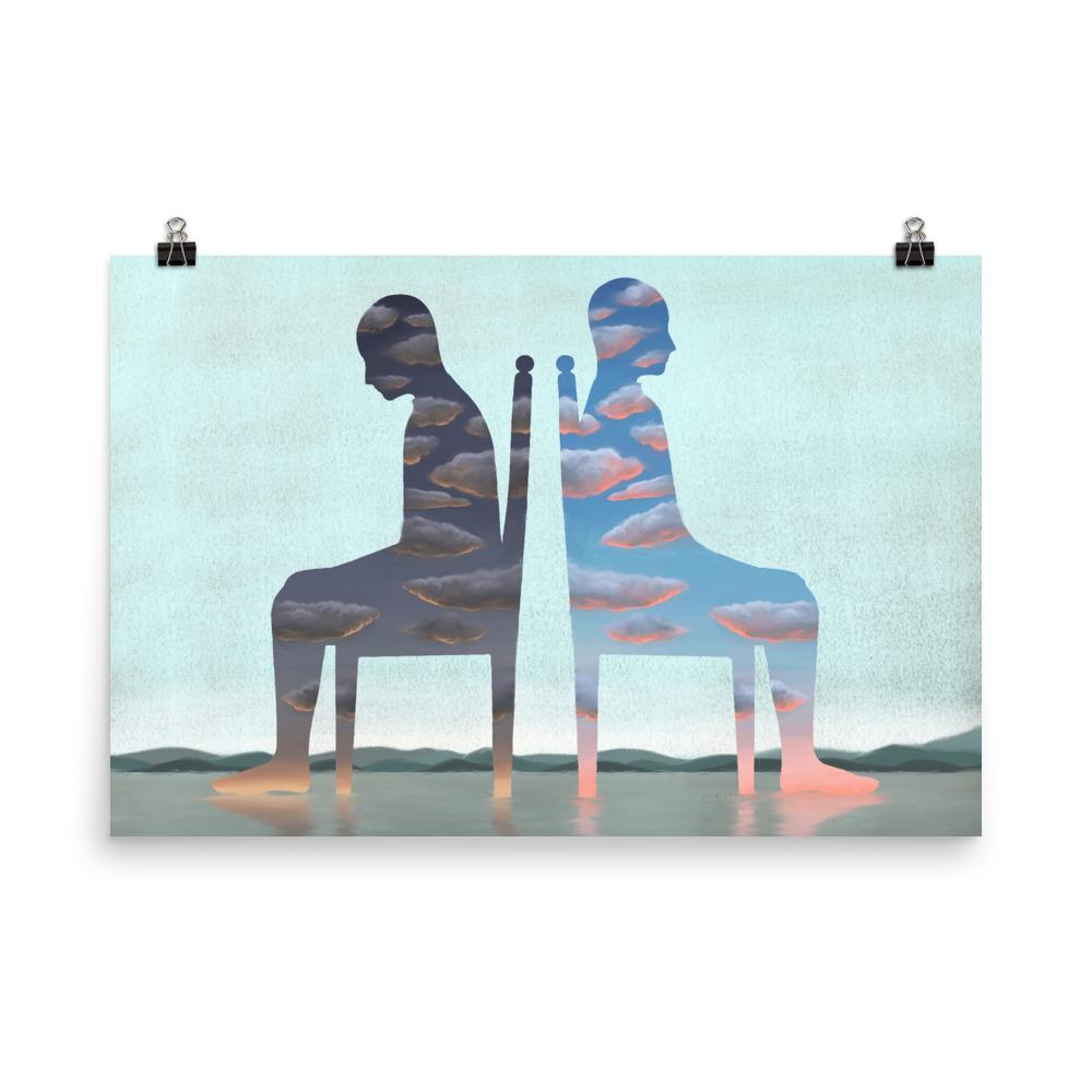 Einsamkeit - Poster 30x45 cm artlia