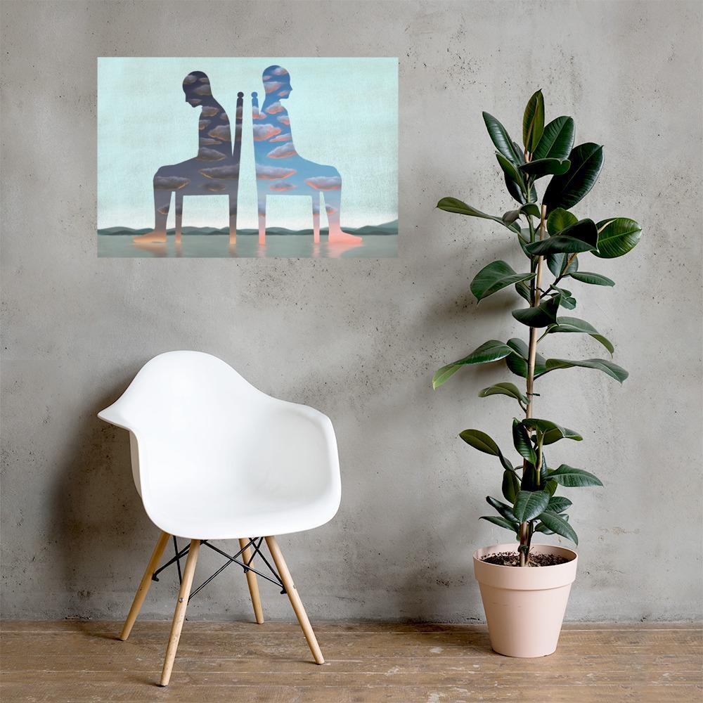 Einsamkeit - Poster artlia