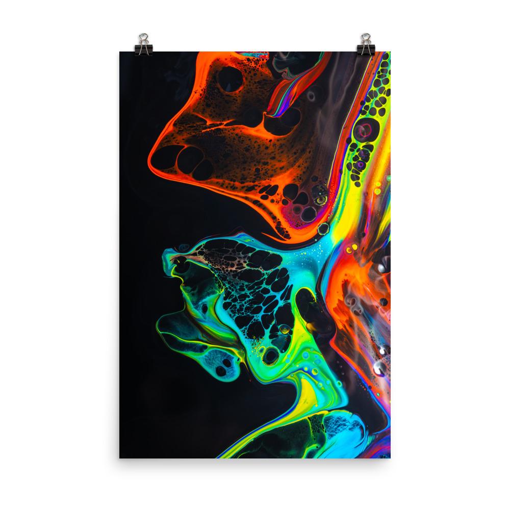 Fractal Abstract 08 - Poster 30x45 cm artlia