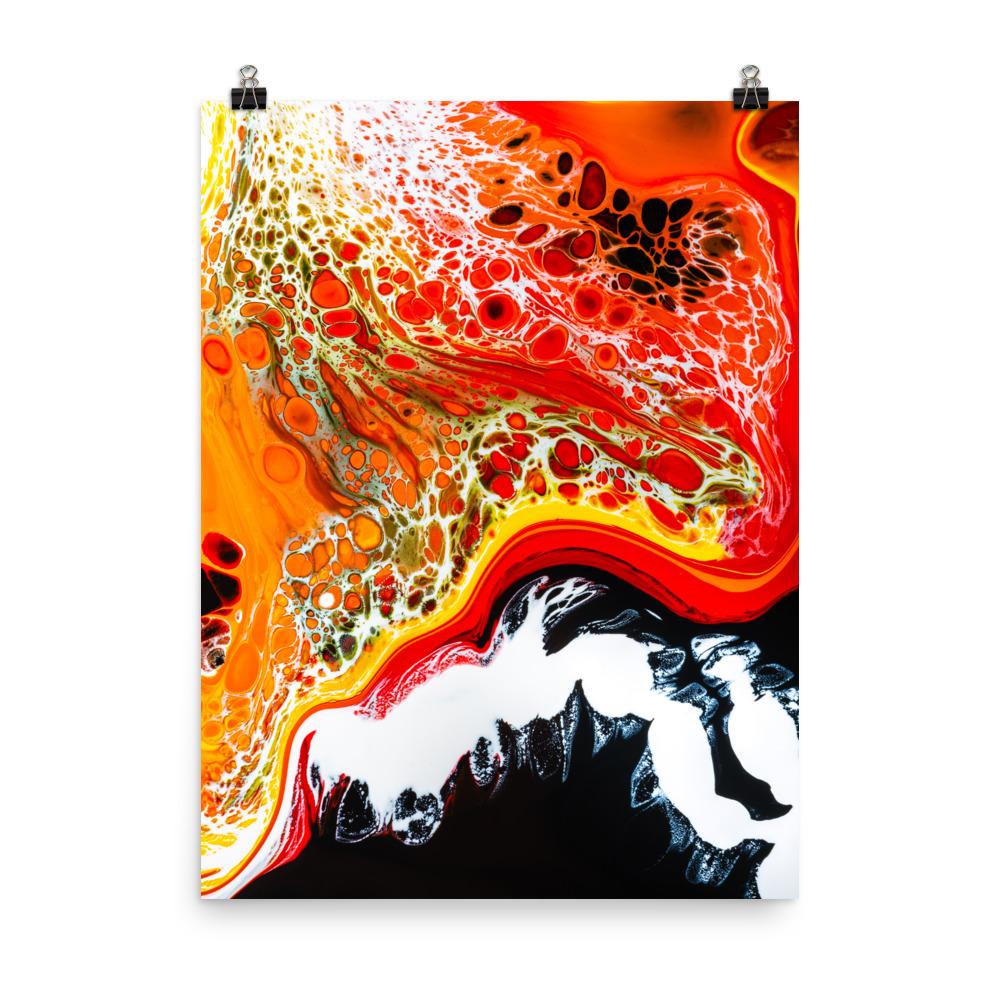 Fractal Abstract 10 - Poster 30x41 cm artlia
