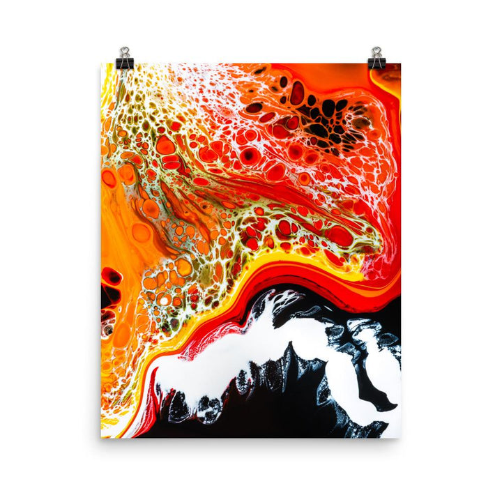 Fractal Abstract 10 - Poster 20x25 cm artlia