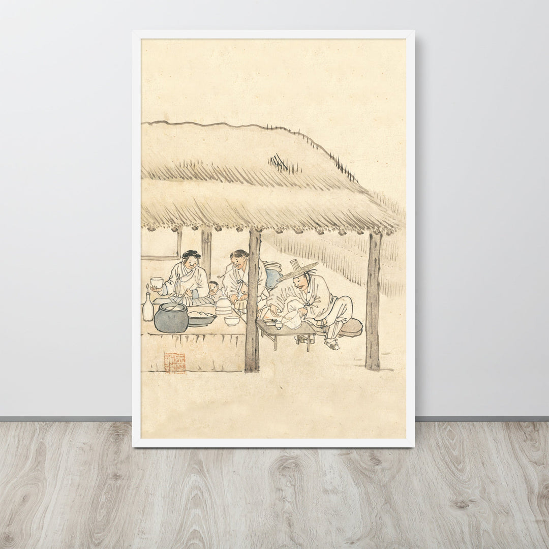 Gasthaus, Kim Hong-do - Poster artlia