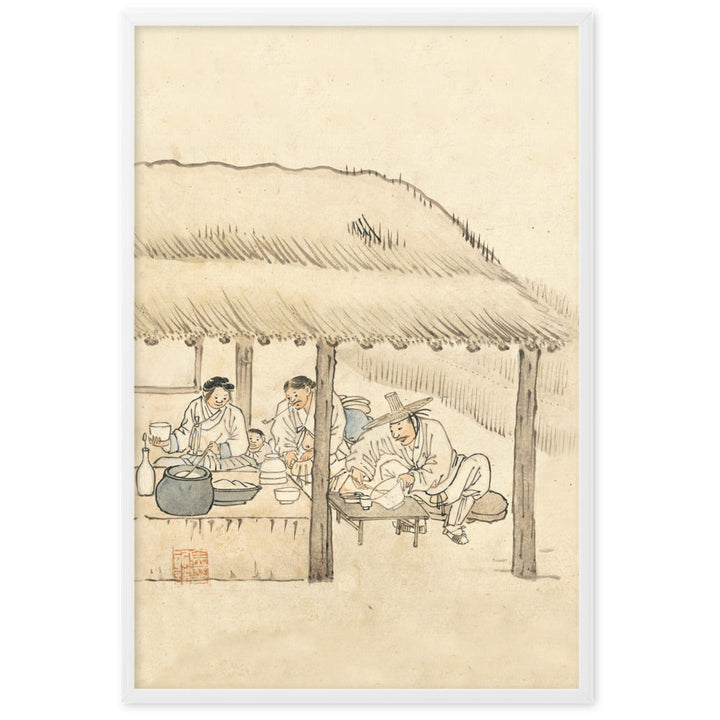 Gasthaus, Kim Hong-do - Poster artlia