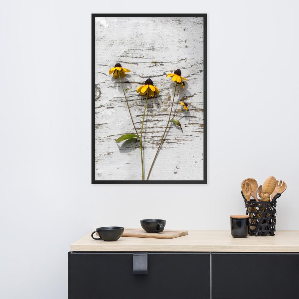gelbe Blumen 7 - Poster artlia