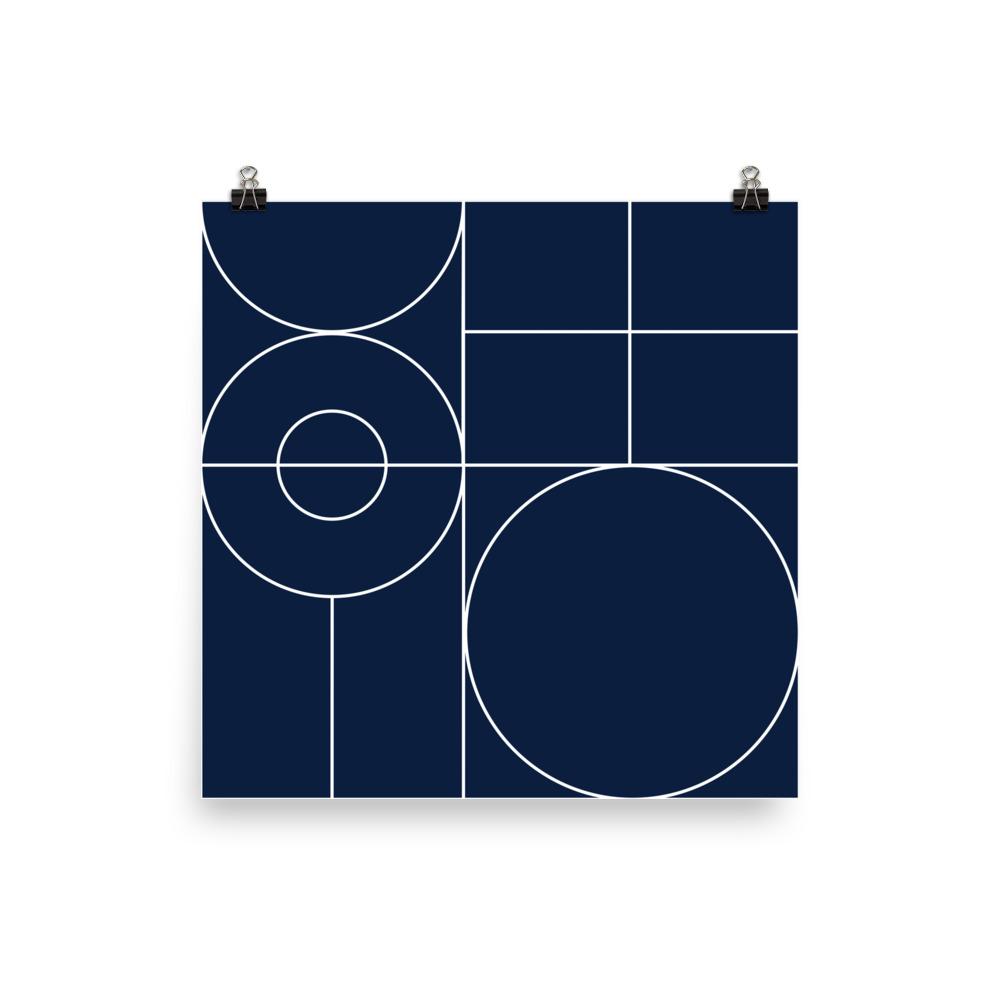 Geometric 40 - Poster 25x25 cm artlia