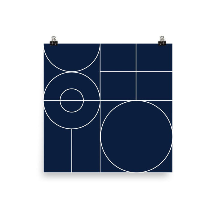 Geometric 40 - Poster 25x25 cm artlia