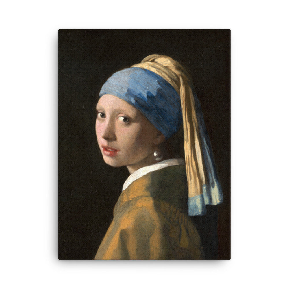 Girl with a Pearl Earring - Leinwand 30x41 cm artlia