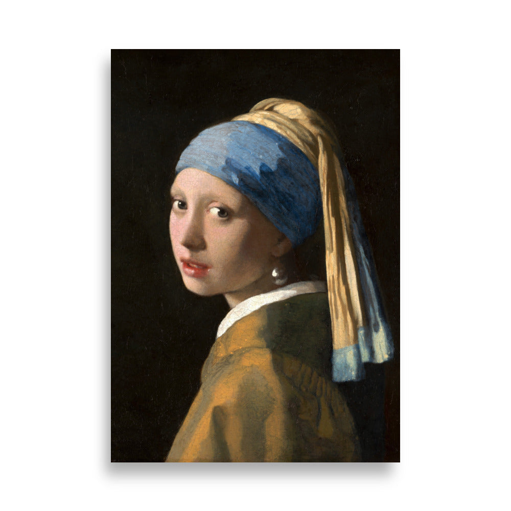 Girl with a Pearl Earring - Poster 21×30 cm artlia