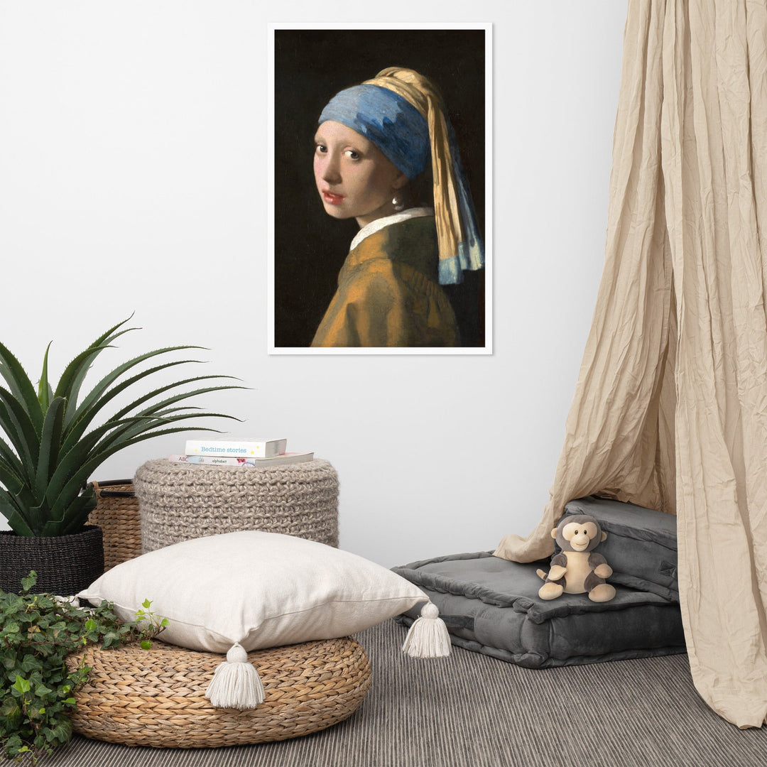 Girl with a Pearl Earring - Poster artlia