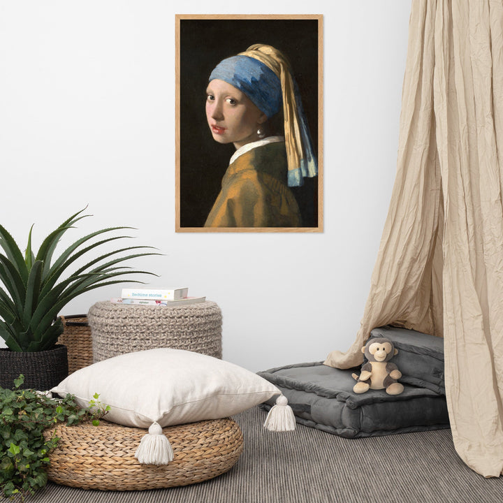 Girl with a Pearl Earring - Poster artlia