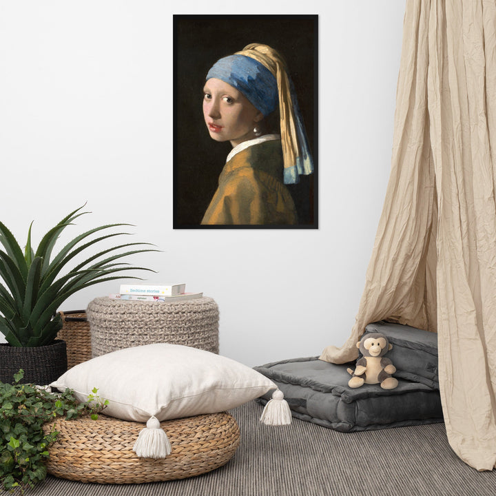 Girl with a Pearl Earring - Poster artlia
