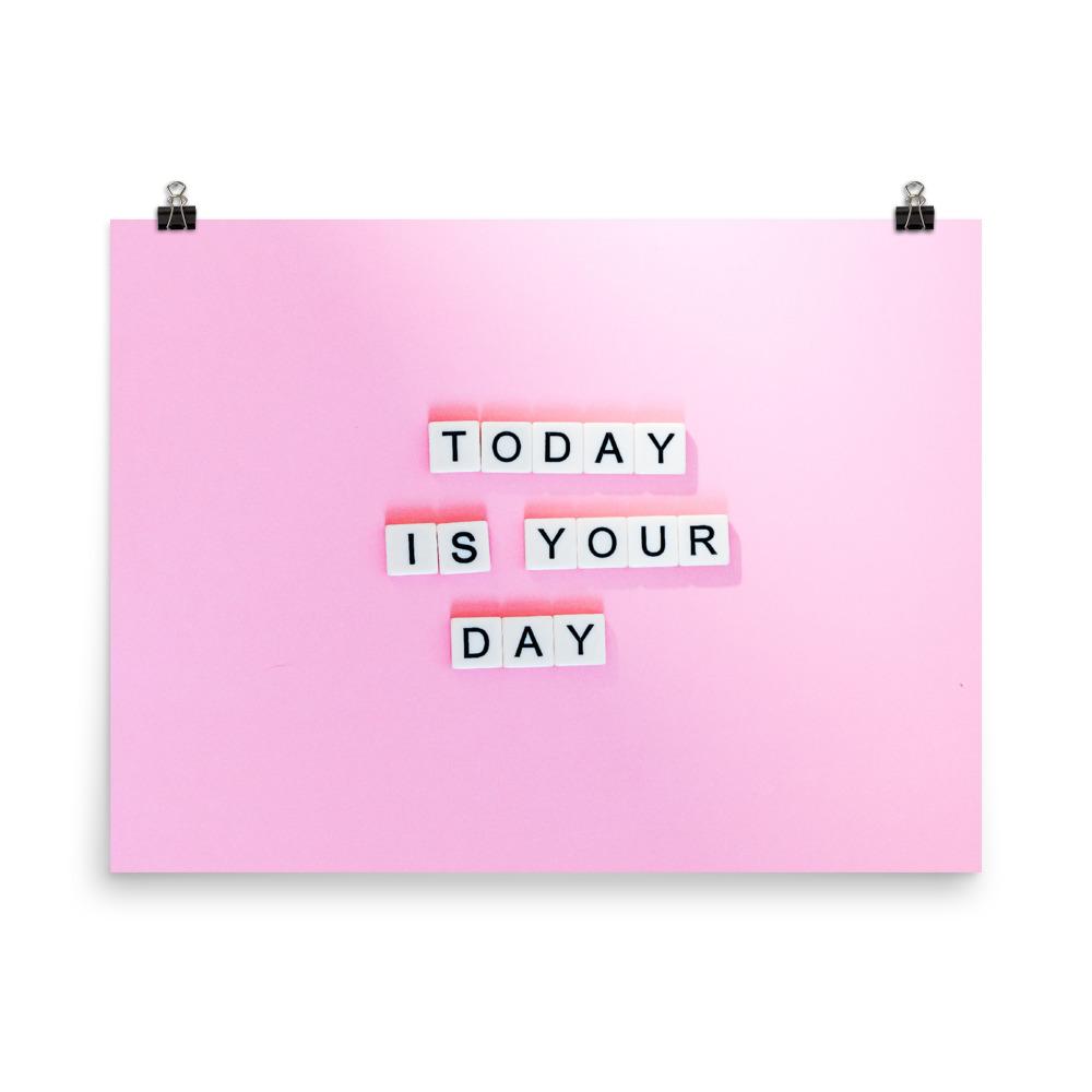 Glückstag - Poster 30x41 cm artlia