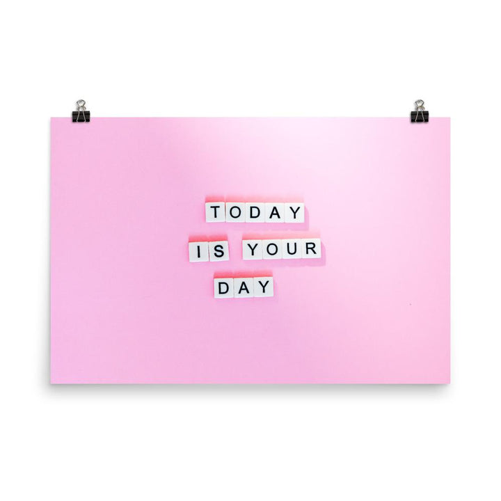 Glückstag - Poster 30x45 cm artlia