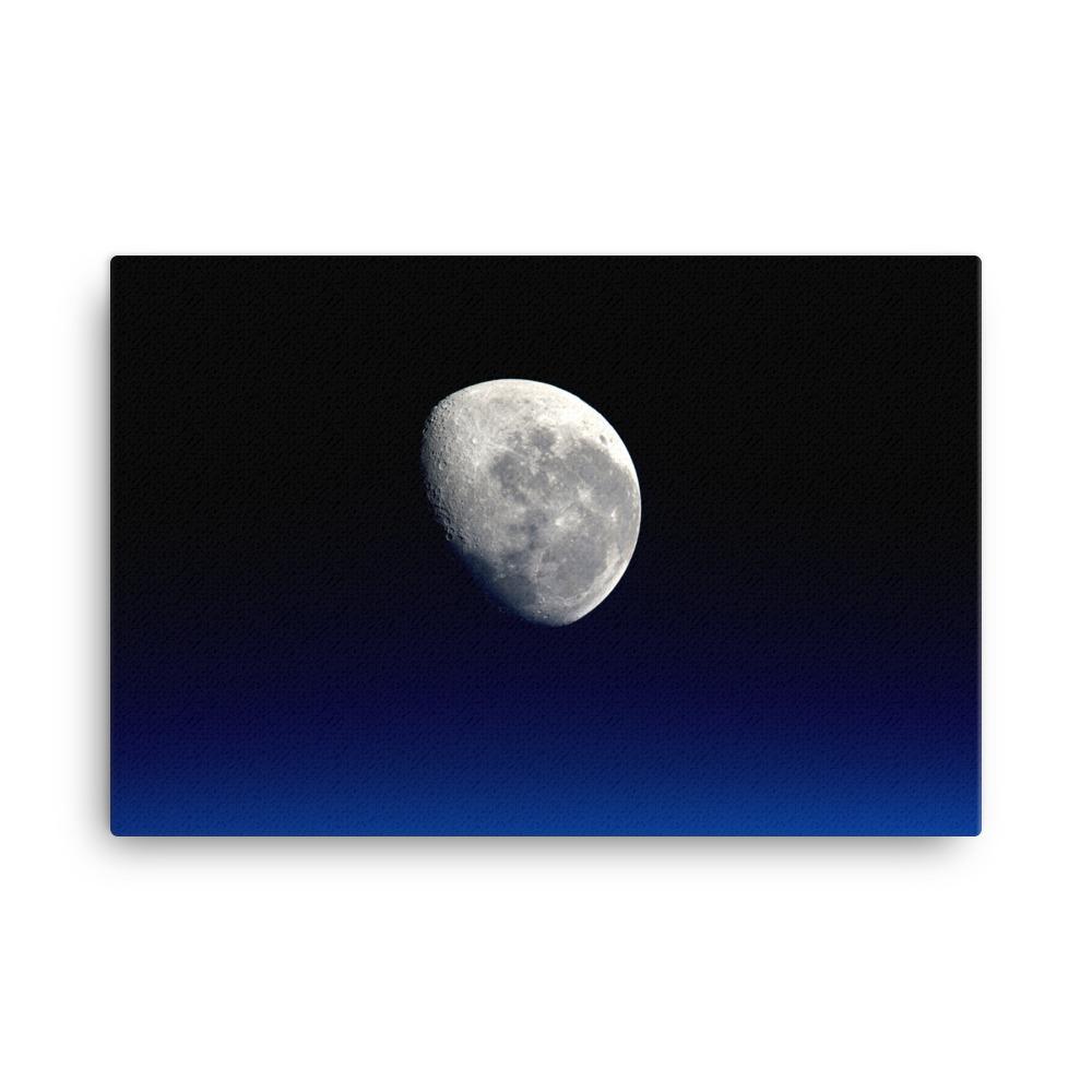Halbmond in Nahaufnahme - Leinwand 61x91 cm artlia
