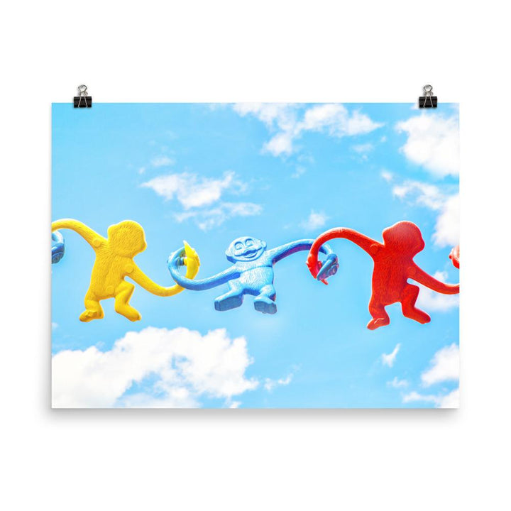 Himmlisches Teamwork - Poster 30x41 cm artlia
