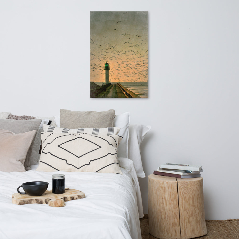 Leuchtturm - Leinwand artlia