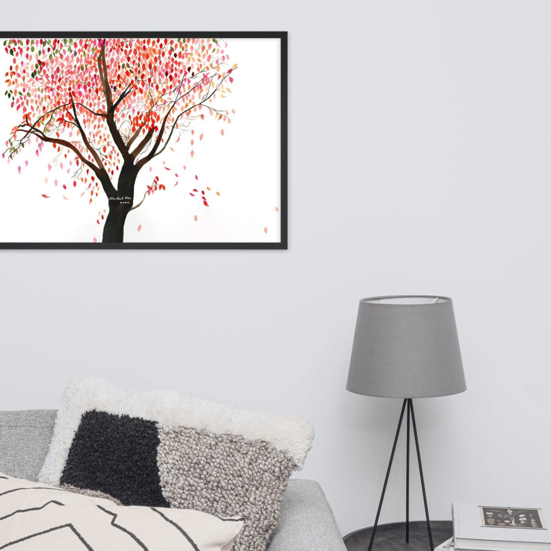 Poster - falling Leaves, Gravity artlia