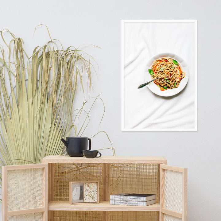 Poster - leckere Spaghetti artlia