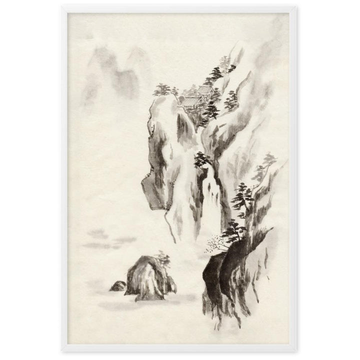 Poster - Tempel im Felsen artlia