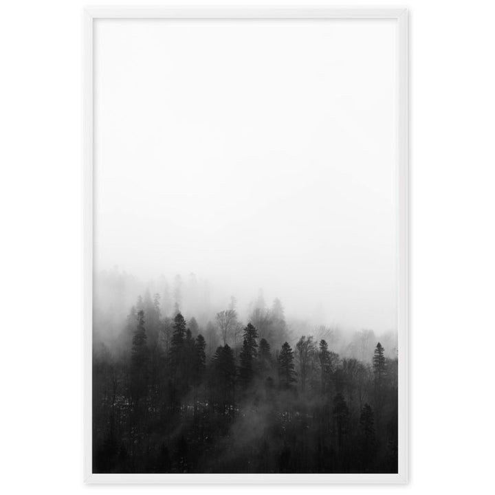 Poster - Wald im Nebel artlia