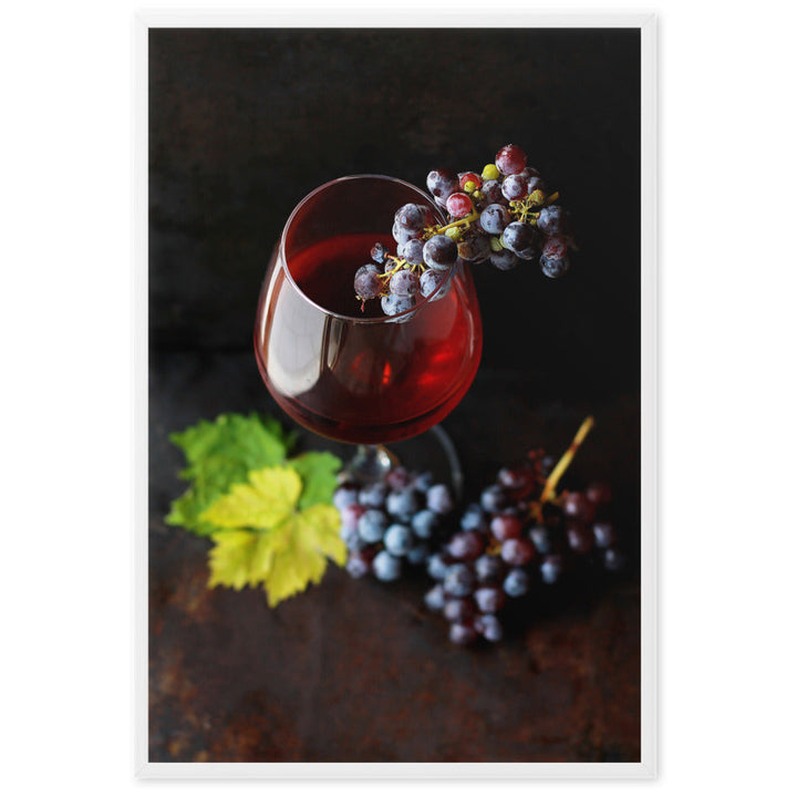 Poster - Wein und Trauben artlia