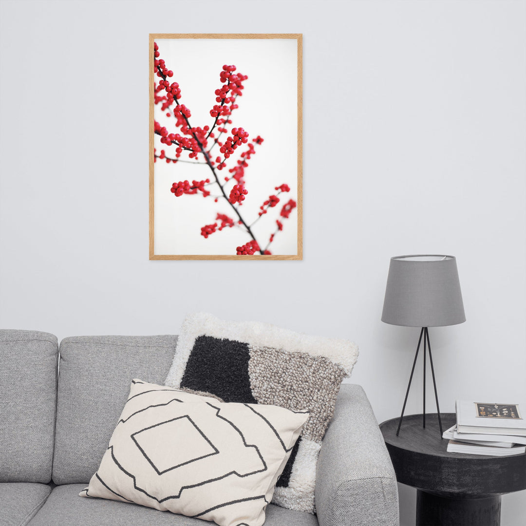 Red Berries - Poster artlia