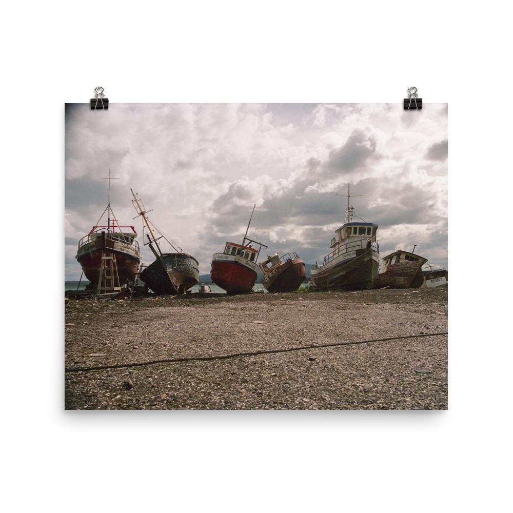 ruhende Schiffe - Poster 20x25 cm artlia