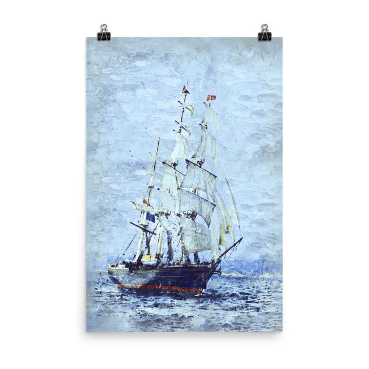 Schiffe des Nordens - Poster 30x45 cm artlia